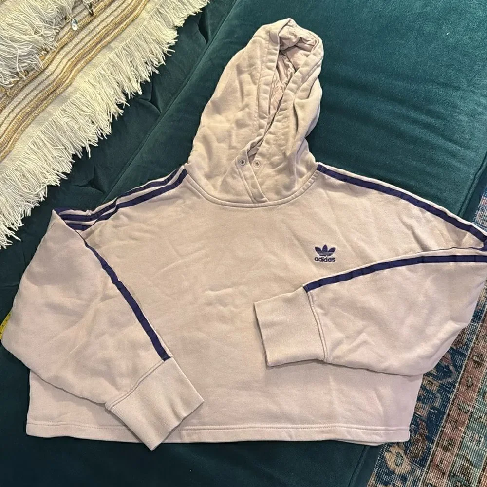 Adidas cropped sweatshirt
